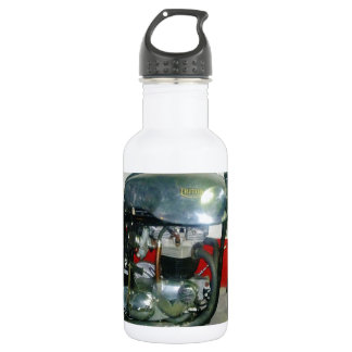 Britse Triton-motorfiets. Waterfles