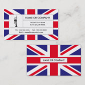 britse trompet visitekaartje (Voorkant / Achterkant)