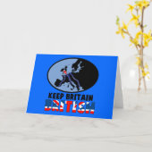 Britse UKIP Kaart (Gele Bloem)