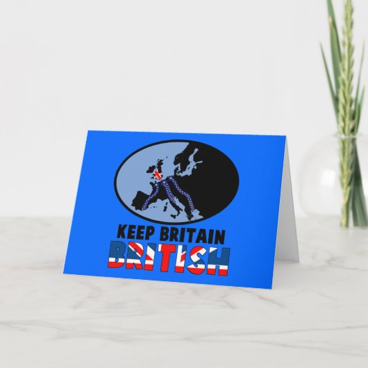 Britse UKIP Kaart (Voorkant)