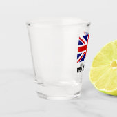 Britse Unievlagenvlag op maat drink partij Shot Glas (Links)