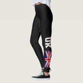 Britse Union Jack Britse vlag aangepaste Branded s Leggings (Links)