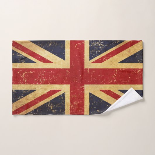 Britse Union Jack Flag Bad Handdoek (Handdoek)