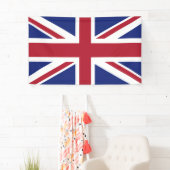 Britse Union Jack Flag Banner (Insitu)