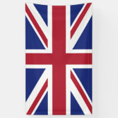 Britse Union Jack Flag Banner (Verticaal)