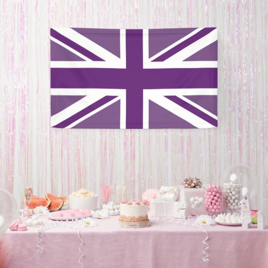 Britse Union Jack Flag Banner (Feest)