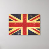 Britse Union Jack Flag Canvas Afdruk (Voorkant)