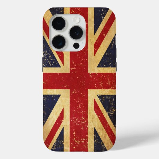 Britse Union Jack Flag  Case-Mate iPhone Case (Achterkant)