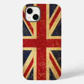 Britse Union Jack Flag  Case-Mate iPhone Case (Achterkant)
