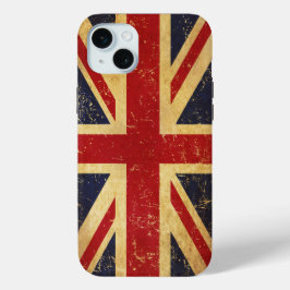 Britse Union Jack Flag  iPhone 15 Mini Hoesje