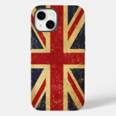 Britse Union Jack Flag  Case-Mate iPhone Case (Achterkant)