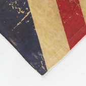 Britse Union Jack Flag  Fleece Deken (Hoek)