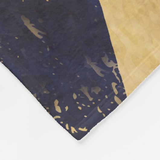 Britse Union Jack Flag  Fleece Deken (Hoek)