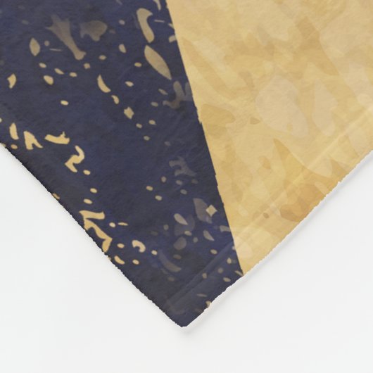 Britse Union Jack Flag  Fleece Deken (Hoek)