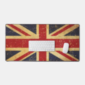 Britse Union Jack Flag  Grunge Bureaumat (Keyboard & Muis)