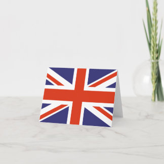 Britse Union Jack Flag kaart