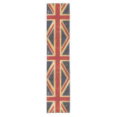 Britse Union Jack Flag Korte Tafelloper (Voorkant)