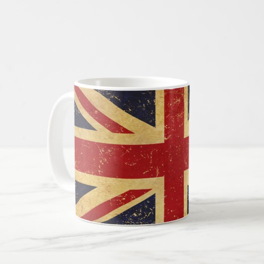Britse Union Jack Flag  Mok (Voorkant links)