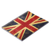 Britse Union Jack Flag  Notitieboek (Linkerzijde)