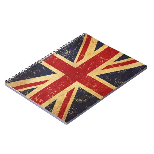 Britse Union Jack Flag Notitieboek (Linkerzijde)