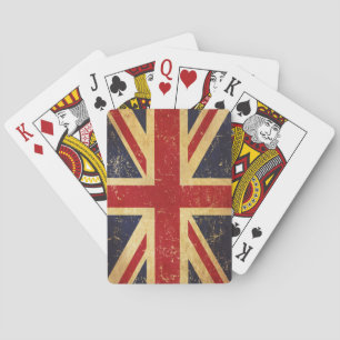 Britse Union Jack Flag  Pokerkaarten