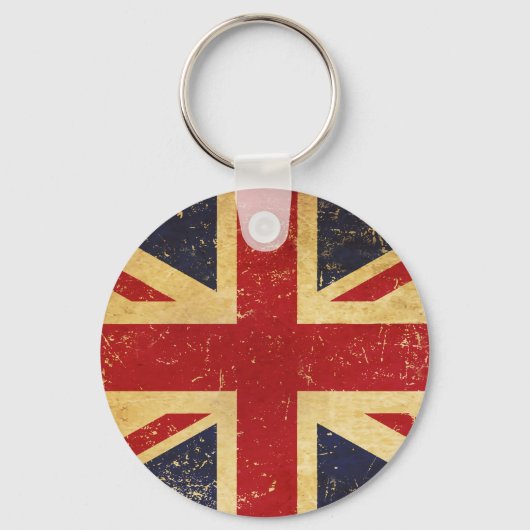 Britse Union Jack Flag Sleutelhanger (Voorkant)