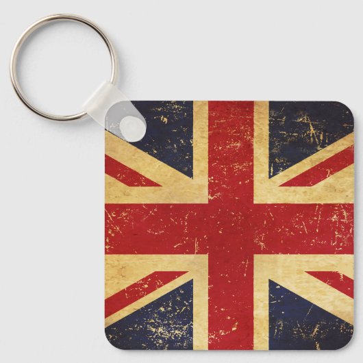 Britse Union Jack Flag Sleutelhanger (Voorkant)
