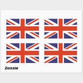 Britse Union Jack Flag Sticker (Vel)
