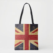Britse Union Jack Flag Tote Bag (Voorkant)