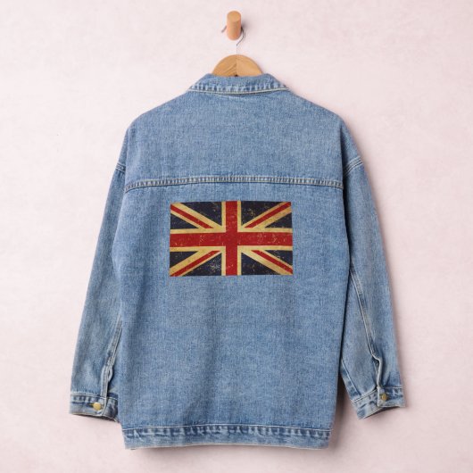 Britse Union Jack Flag  Vrouwen Denim Jacket (Hangar)
