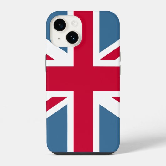Britse Union Jack iPhone Hoesje (Achterkant)