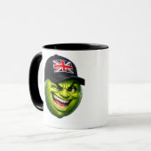 Britse Union Jack keramiek Mok (Voorkant links)