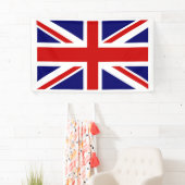 Britse Union Jack vlag banner (Insitu)