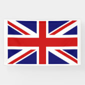 Britse Union Jack vlag banner (Horizontaal)