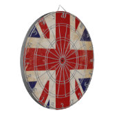 Britse Union Jack-vlag Dartbord (Voorkant Links)