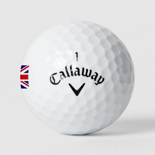 Britse Union Jack-vlag Golfballen (Logo)