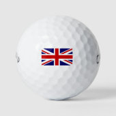 Britse Union Jack-vlag Golfballen (Voorkant)