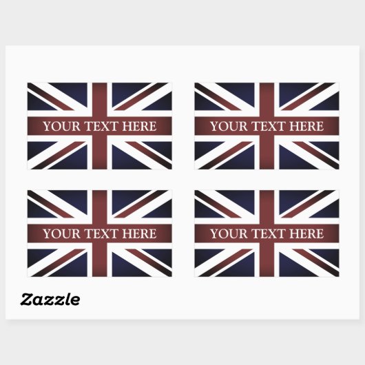  Britse Union Jack vlag stickers (Vel)