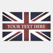Britse Union Jack vlag stickers (Voorkant)