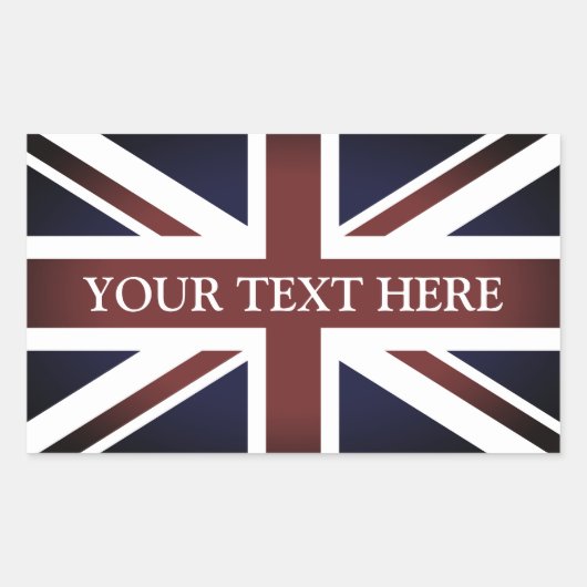 Britse Union Jack vlag stickers (Voorkant)