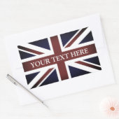 Britse Union Jack vlag stickers (Envelop)