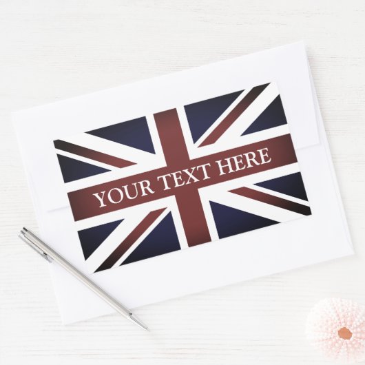  Britse Union Jack vlag stickers (Envelop)