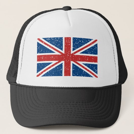 Britse Union Jack vlag T-Shirt Trucker Pet (Voorkant)