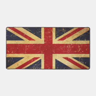 Britse Union Jack Vlag Vintage Grunge Bureaumat