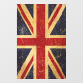 Britse Union Jack Vlag Vintage Raamsticker (Vel)