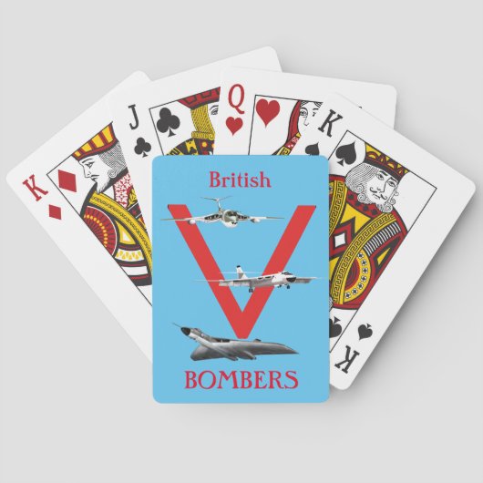 Britse 'V' bommenwerpers spelen kaarten (Achterkant)