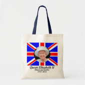 Britse van het het portretjubileum van koningin tote bag (Voorkant)