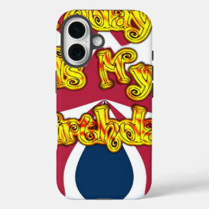 Britse verjaardagscadeaus Art Print iPhone 16 Hoesje