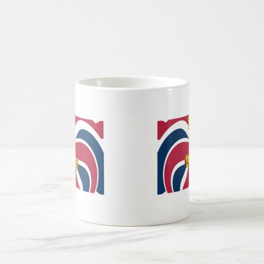 Britse verjaardagscadeaus Art Print Koffiemok (Center)