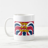Britse verjaardagscadeaus Art Print Koffiemok (Links)